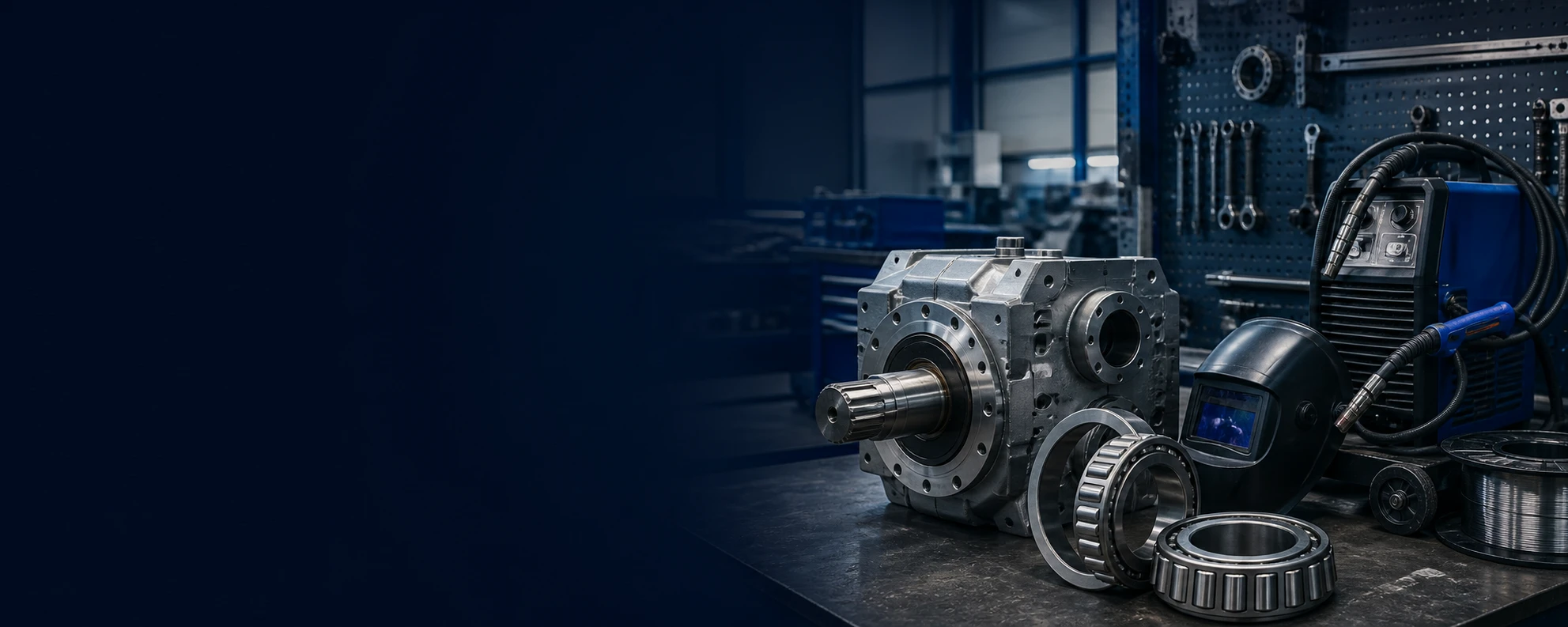 Welding, Bearings & Gearboxes industrial equipment